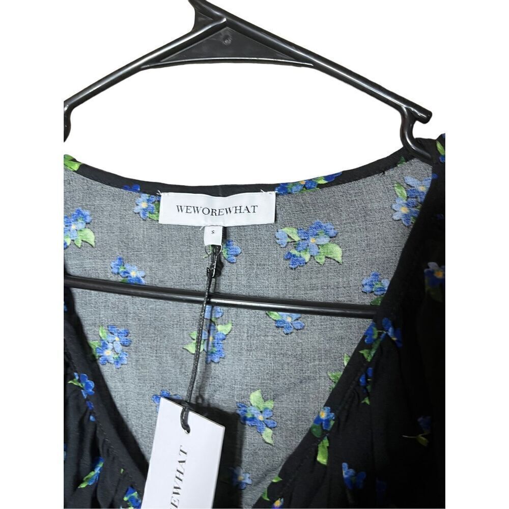 WeWoreWhat NWT Ruffle Blouse Size Small‎ - Picture 5 of 9